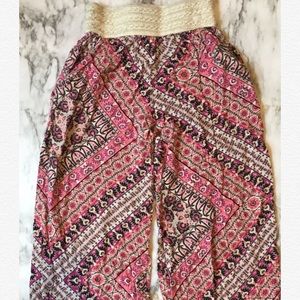 Joe B flowy boho bottoms